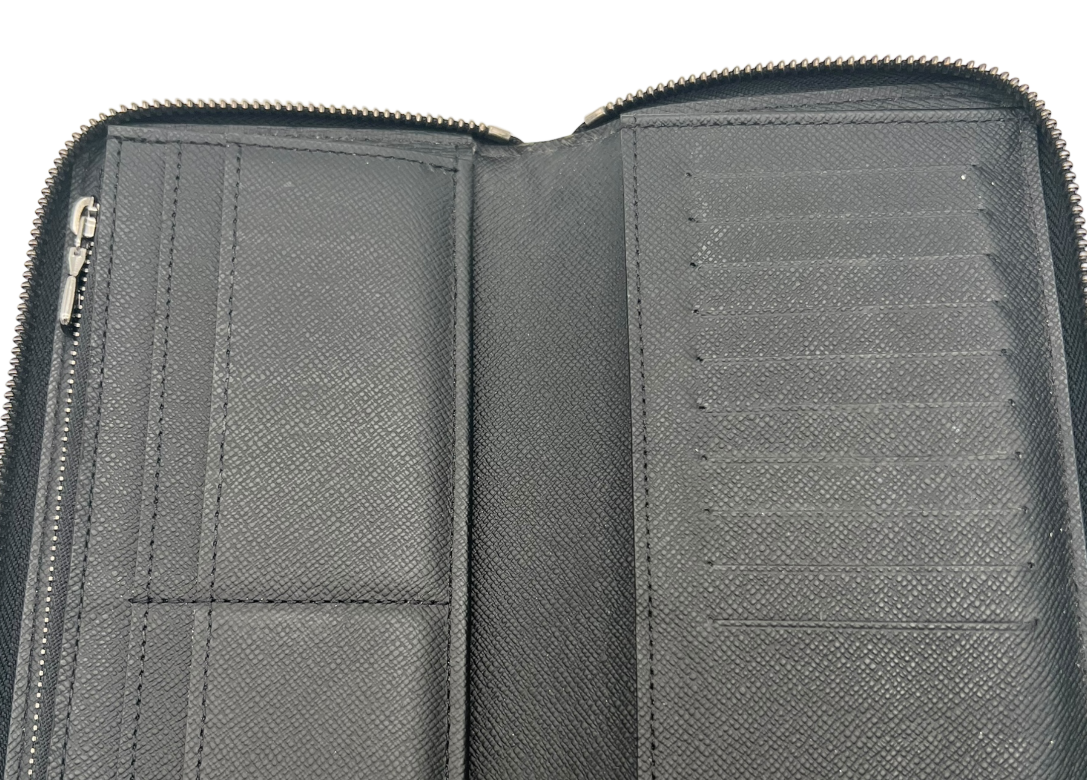 Louis Vuitton Zippy Wallet Black COND 9/10