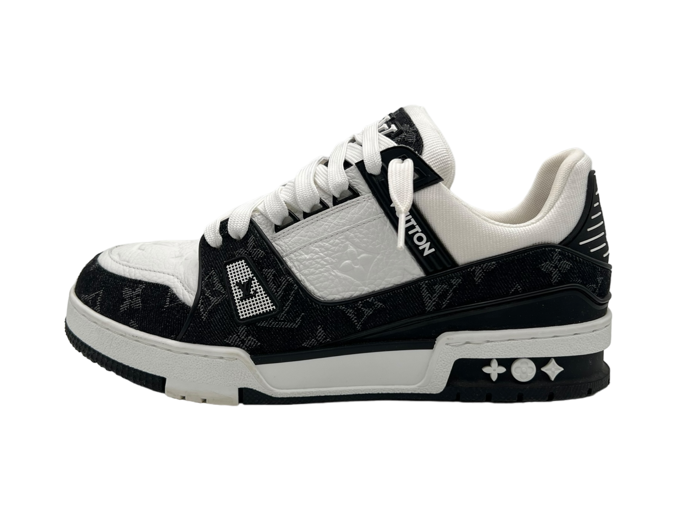 Louis Vuitton Trainer Black White COND 9.5/10 (OG ALL)