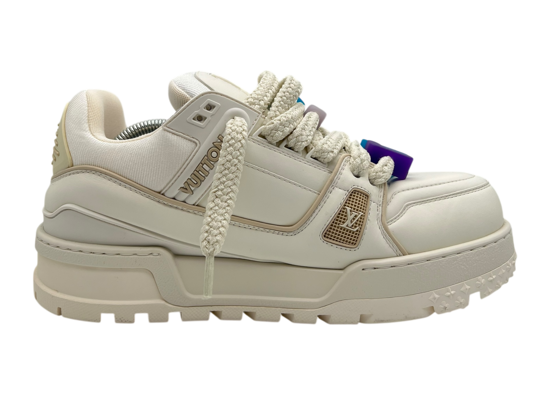 Louis Vuitton Trainer Maxi White Charms COND NEW (NO BOX)