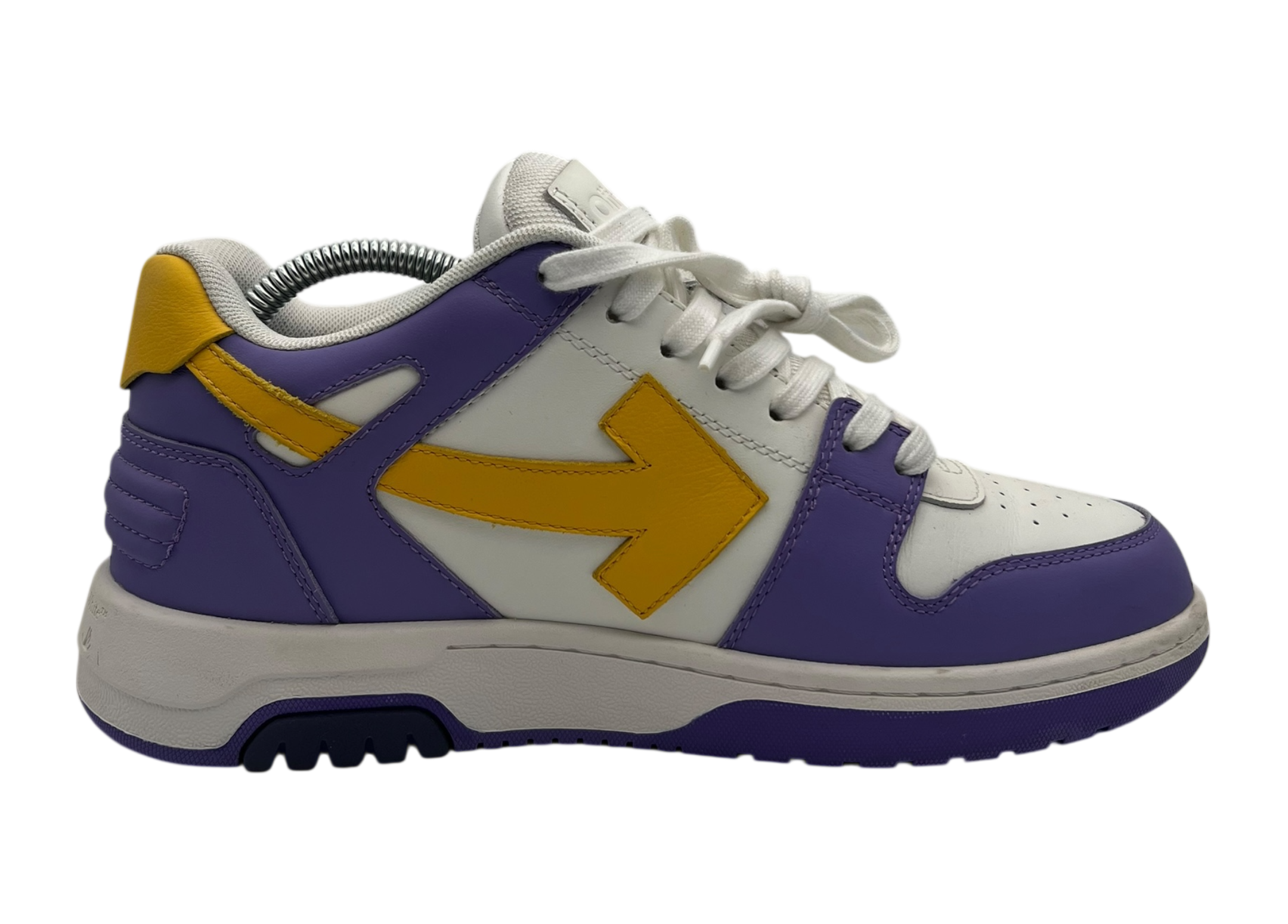 Off-White Out Of Office Yellow Violet COND 9/10 (NO BOX)