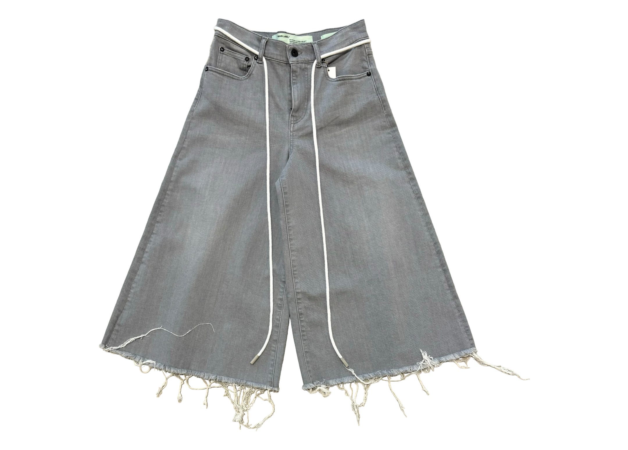 Off-White Levi's Jorts Silver COND NEW