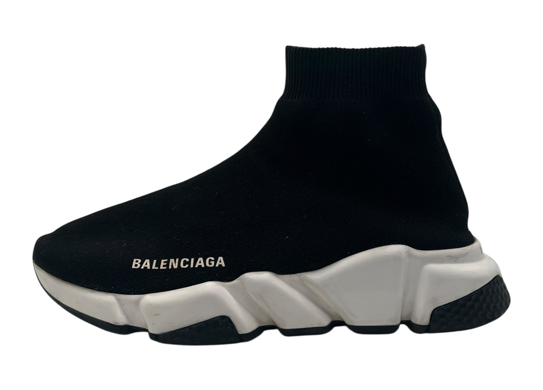 Balenciaga Speed White Black COND 8/10