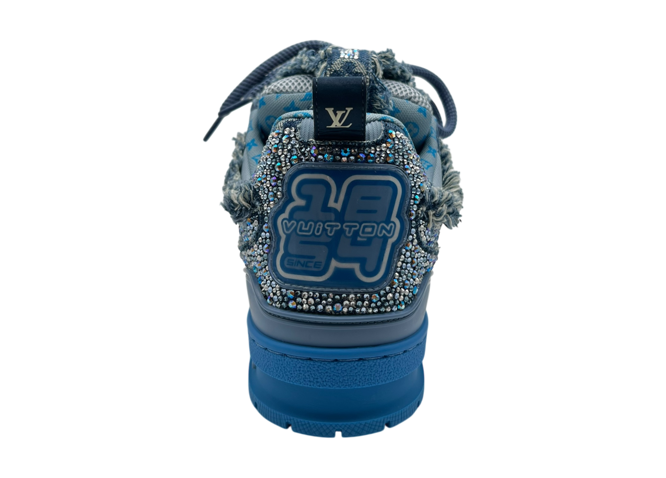 Louis Vuitton Skate Swarowski Denim Blue COND NEW