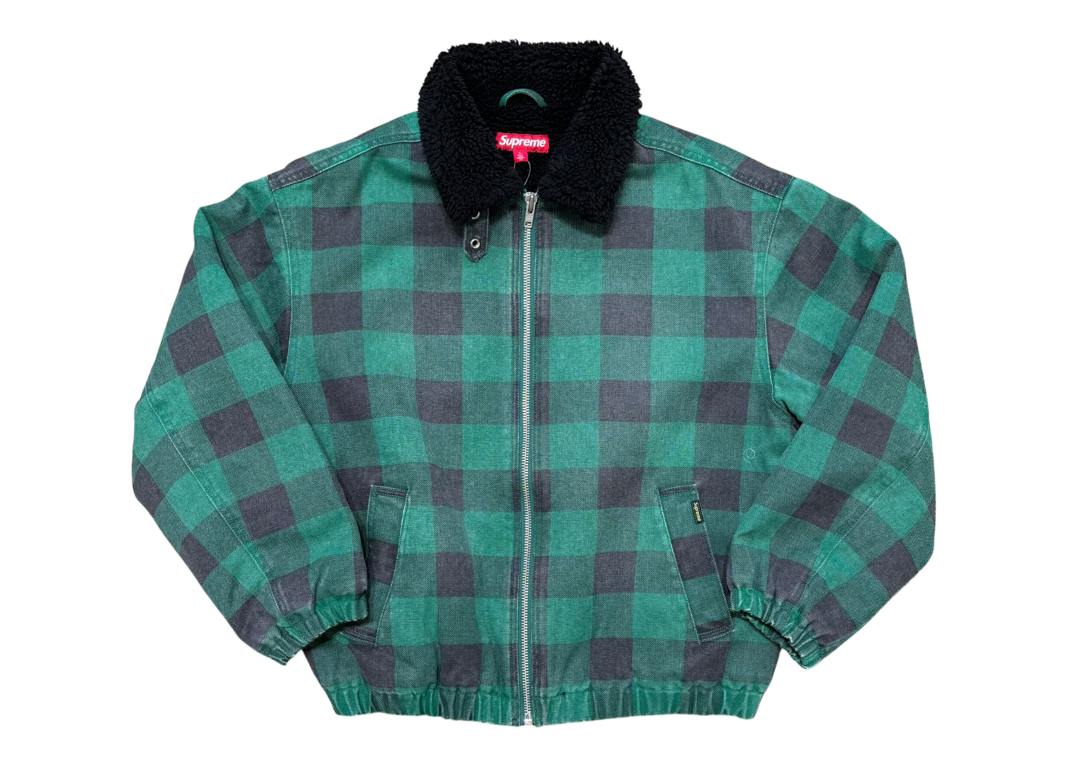 Supreme Bomber Jacket Faux Sherling COND NEW