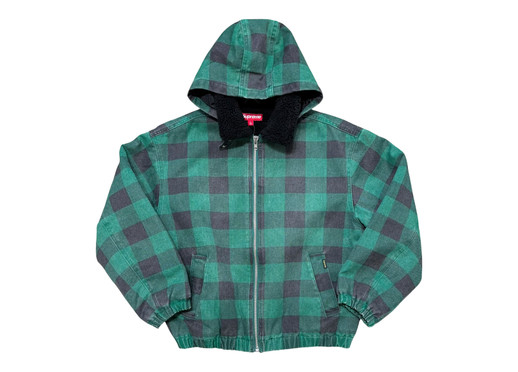 Supreme Bomber Jacket Faux Sherling COND NEW