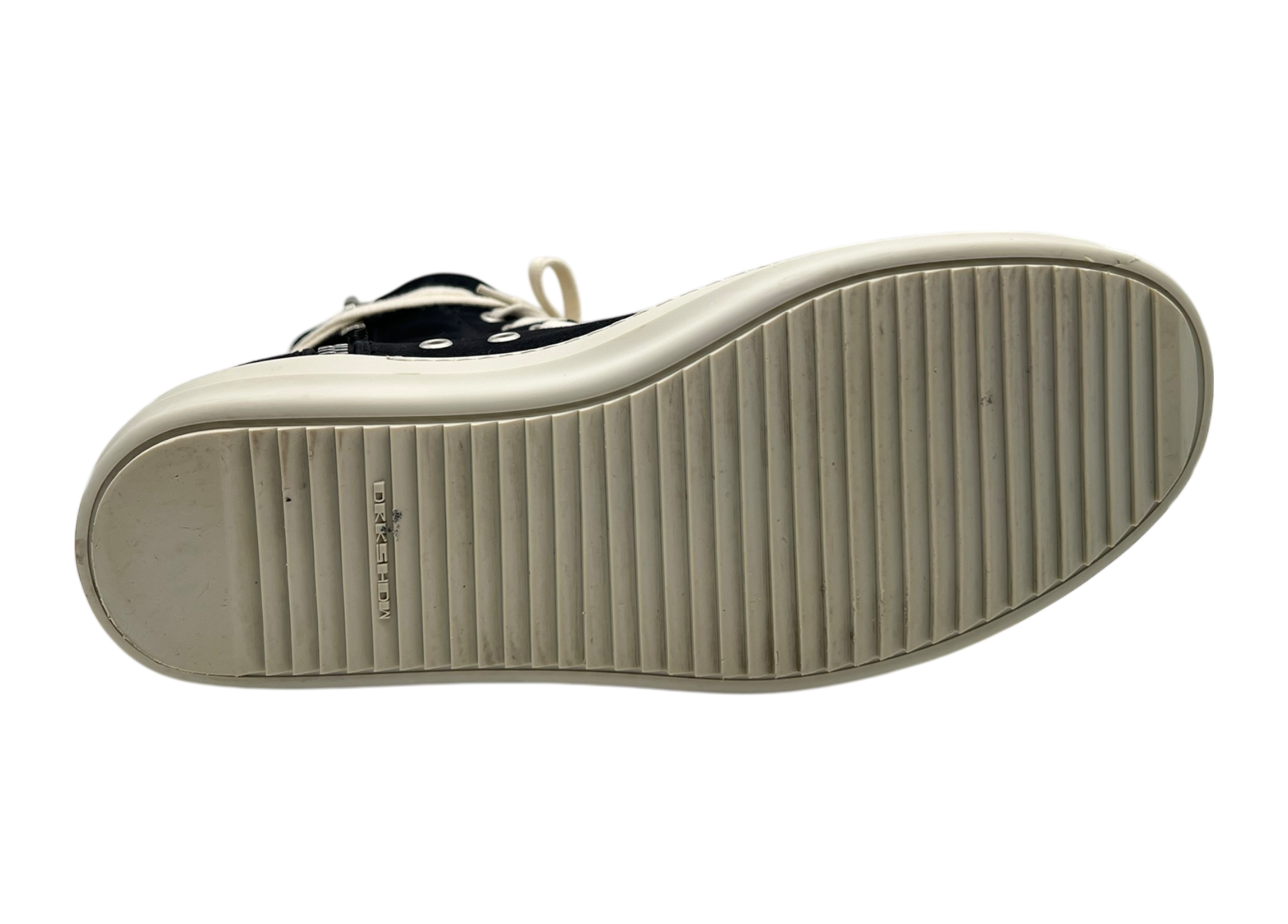 Rick Owens Ramones Canvas Black COND 9/10 (NO BOX)