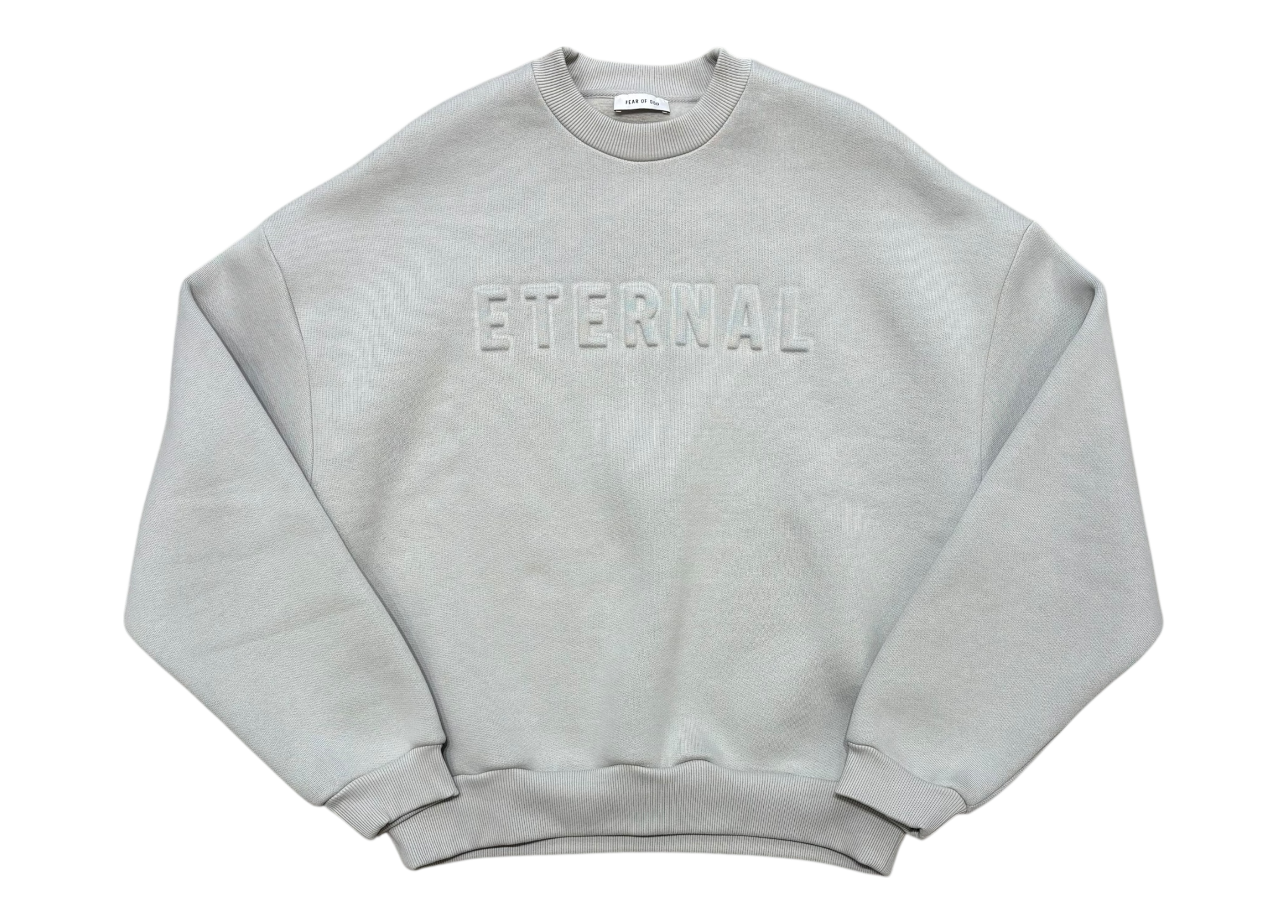 Fear of God Crewneck Eternal Grey Oversize COND NEW