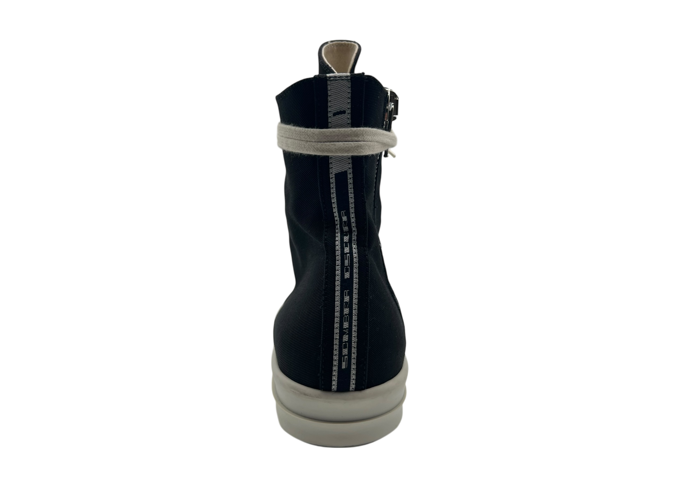 Rick Owens Ramones Canvas Black COND 9/10 (NO BOX)