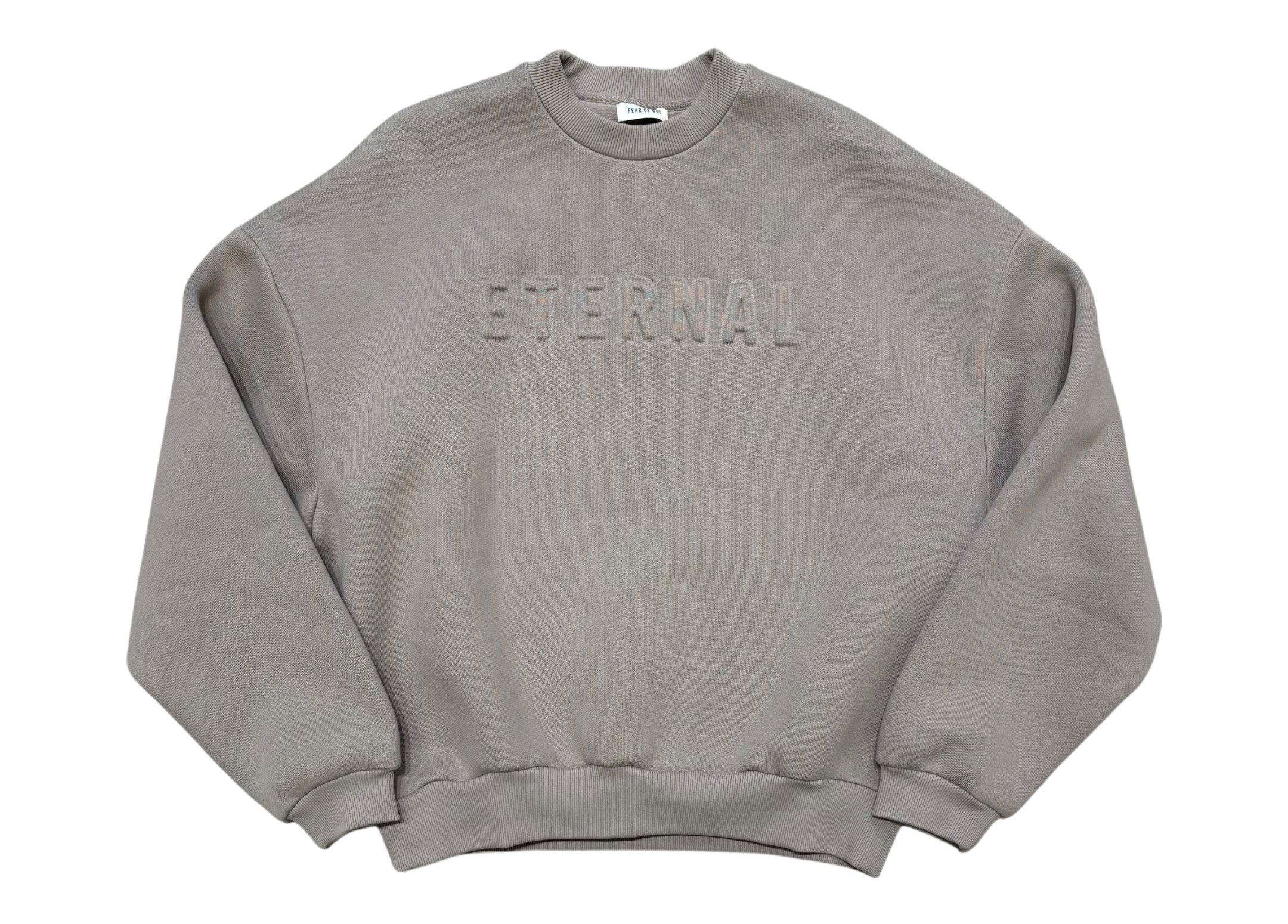 Fear of God Crewneck Eternal Beige Oversize COND NEW