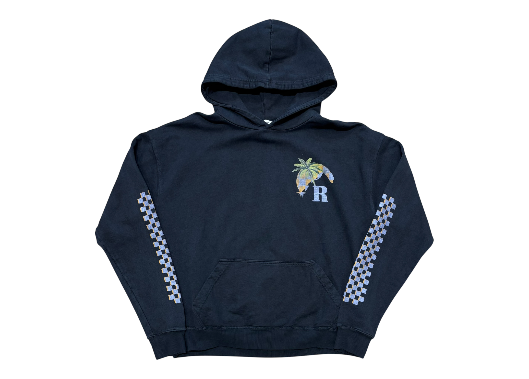 Rhude Hoodie California Black COND NEW