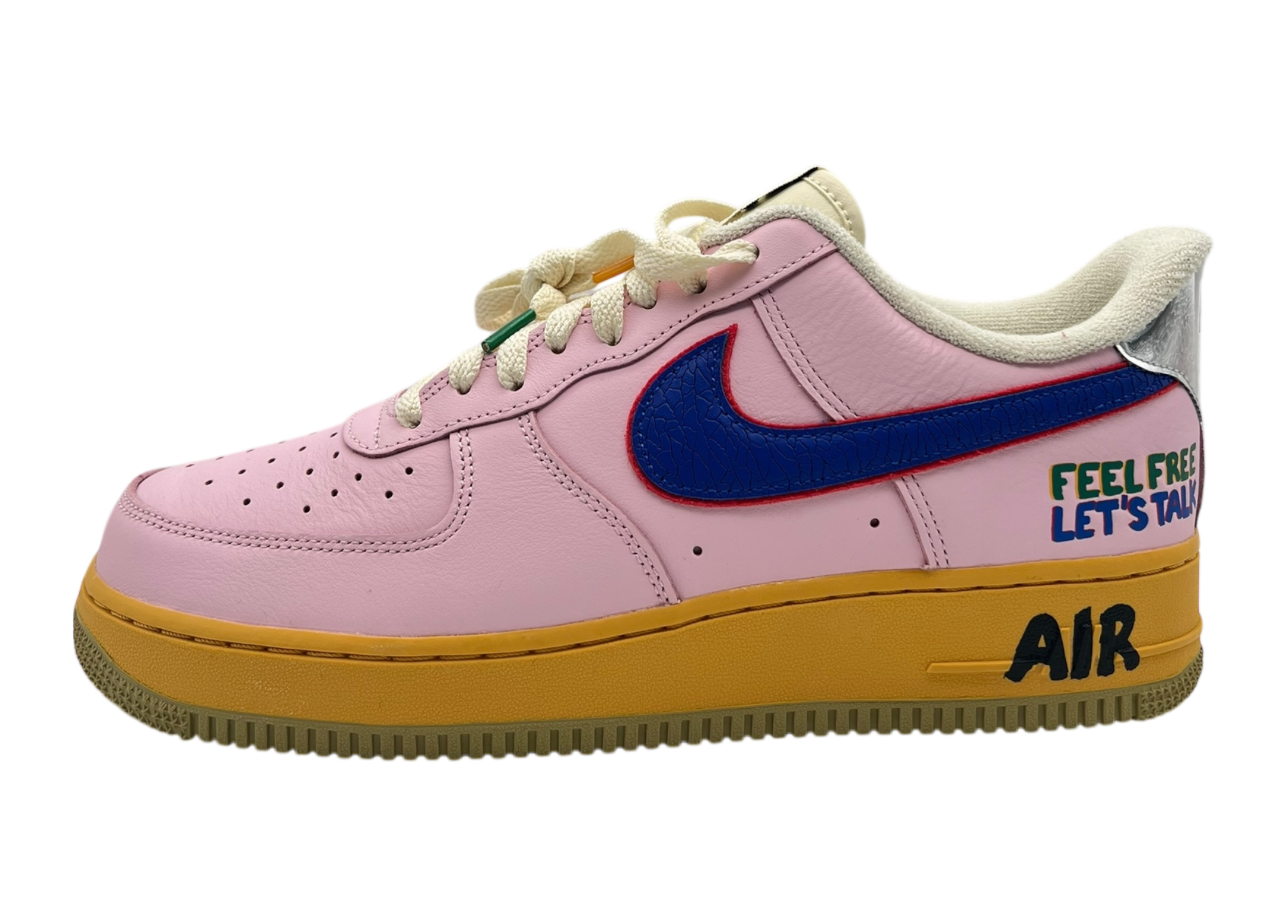 Air Force Low 1 Feel Free Let's Talk COND NEW (NO BOX)