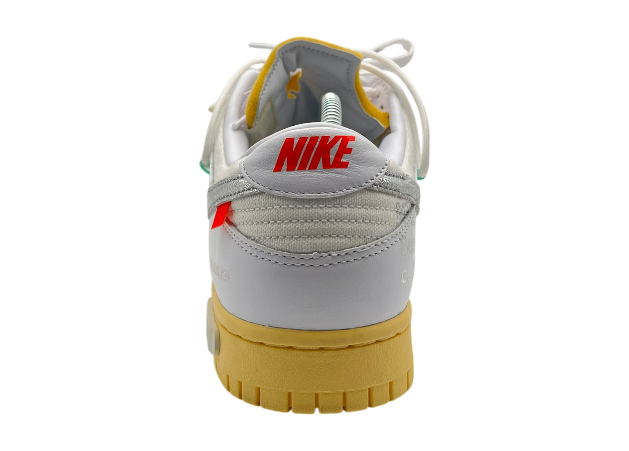 Dunk Low Off-White Lot 1/50 COND 9.5/10 (NO BOX)