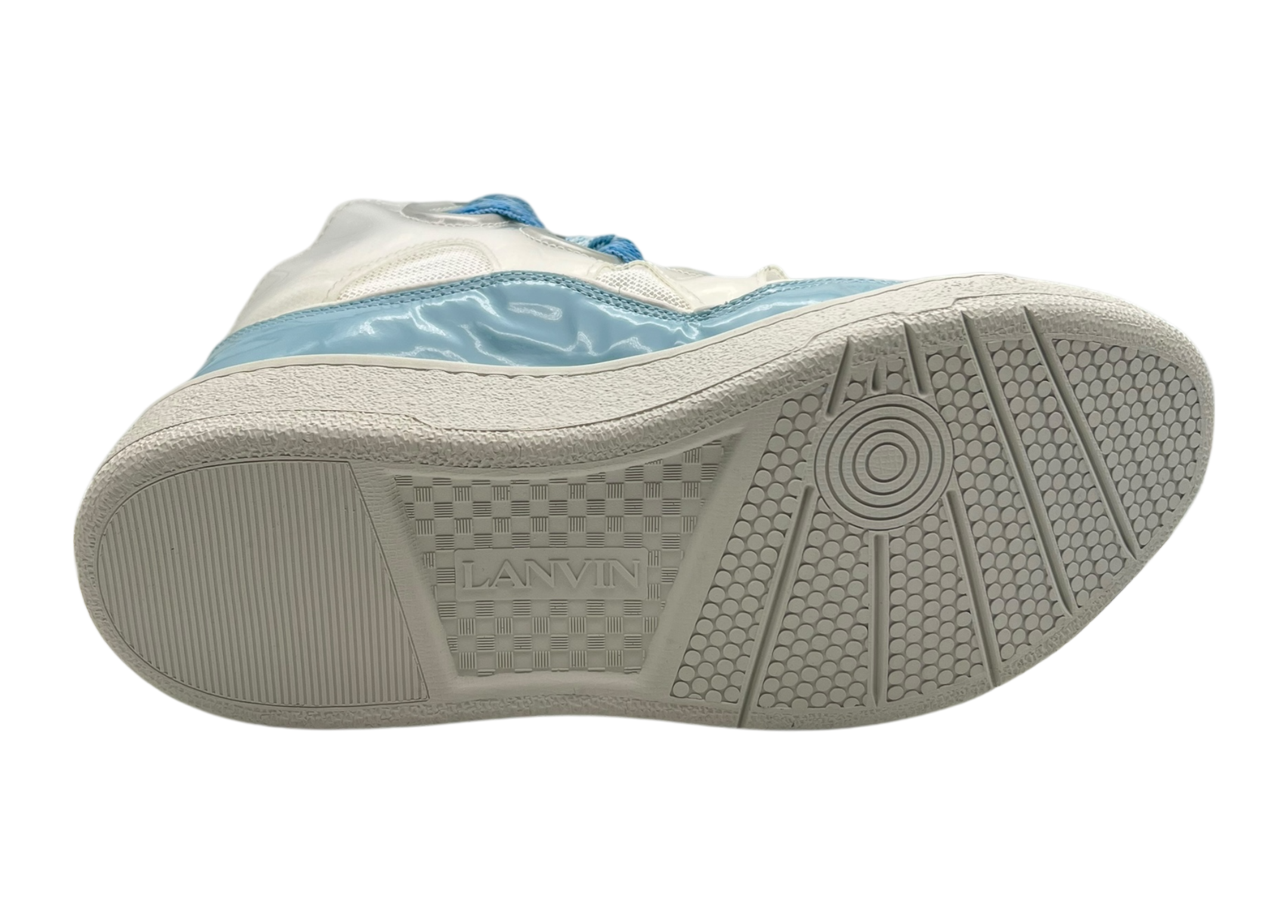 Lanvin Curb White Azure COND NEW (NO BOX)