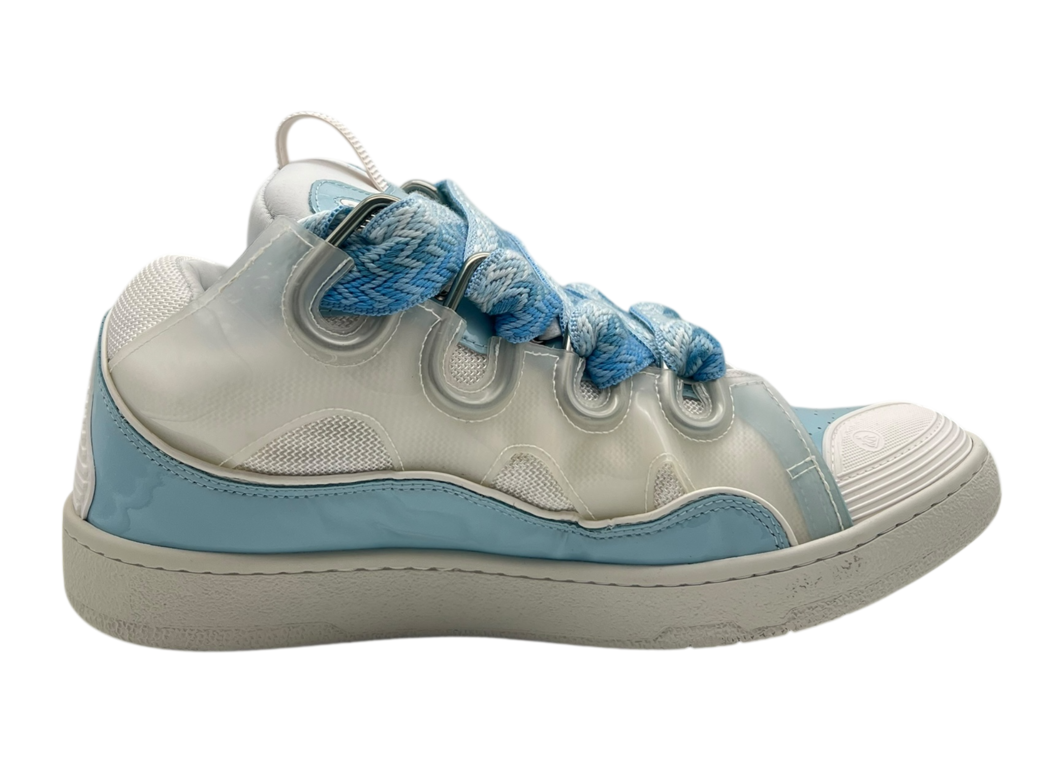 Lanvin Curb White Azure COND NEW (NO BOX)