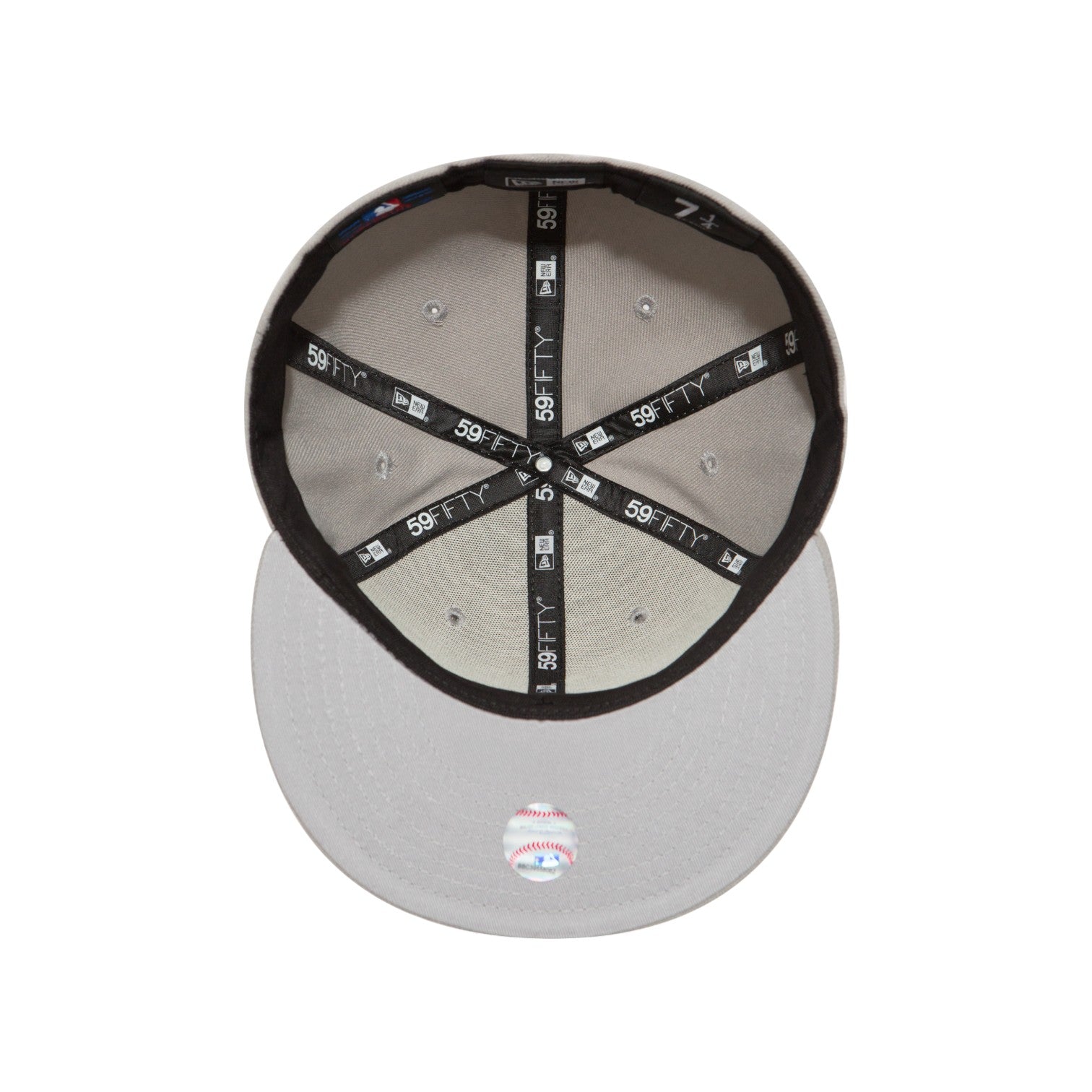 59FIFTY LA Dodgers Grey MLB