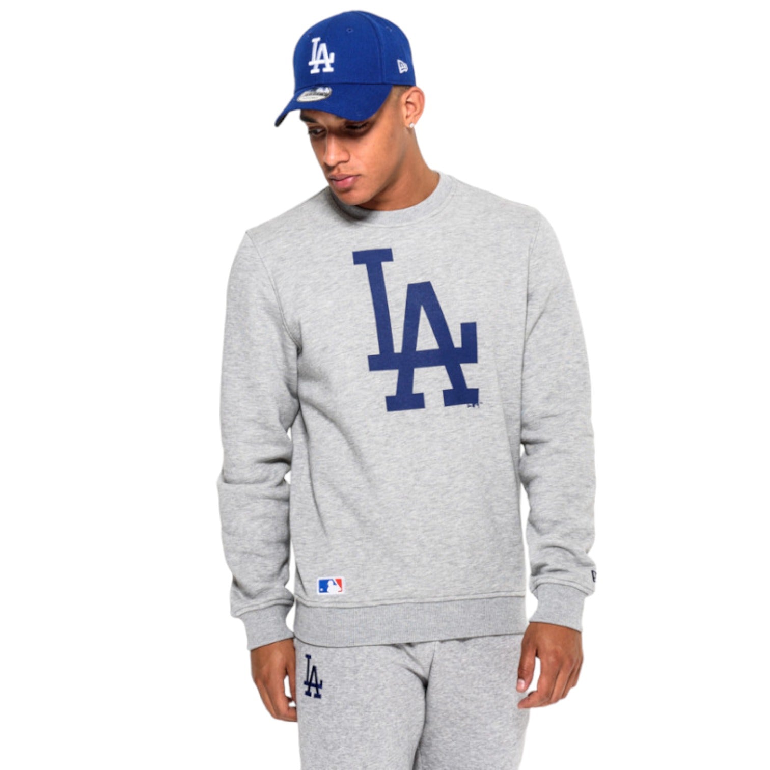 Team Logo Crewneck LA Dodgers Grey