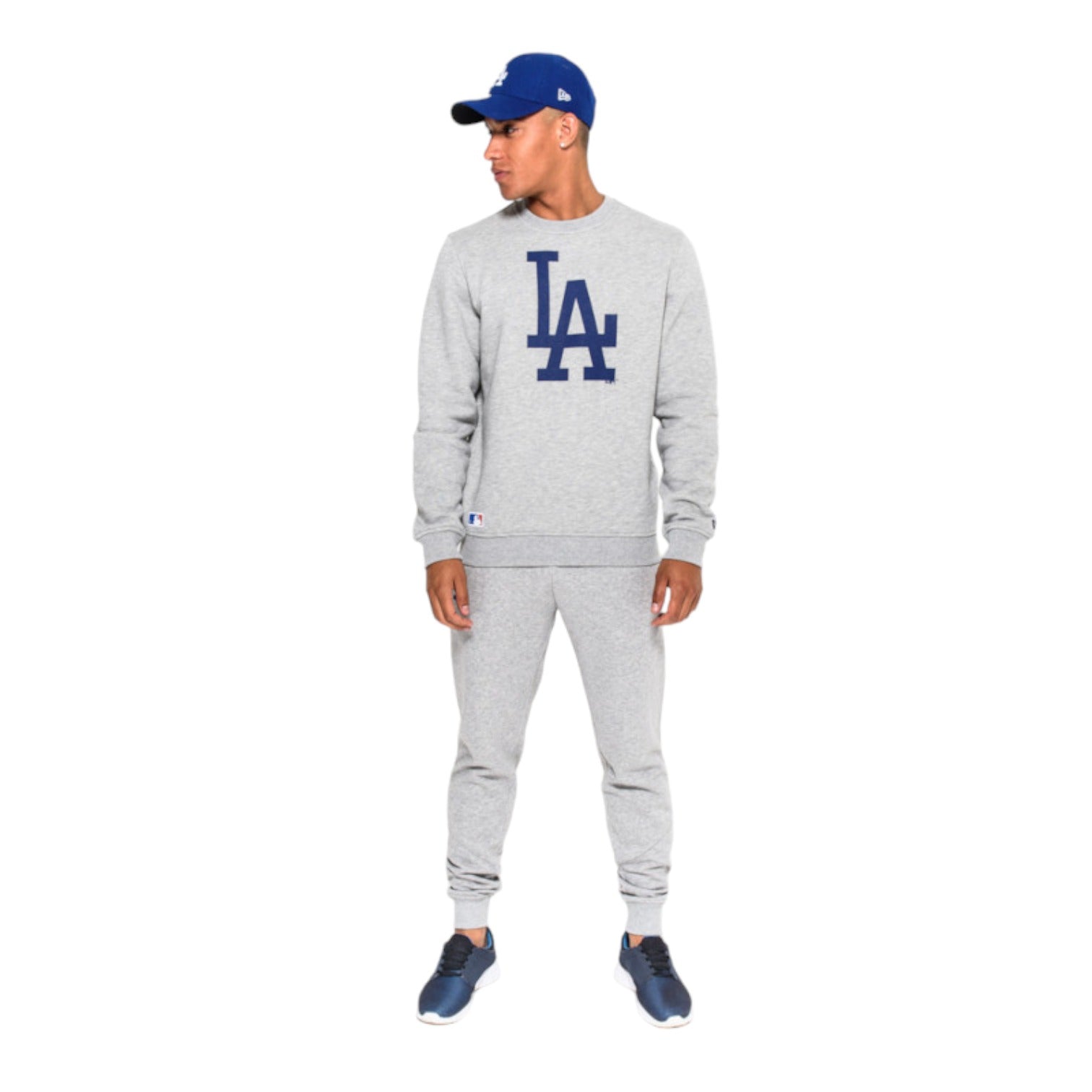 Team Logo Crewneck LA Dodgers Grey