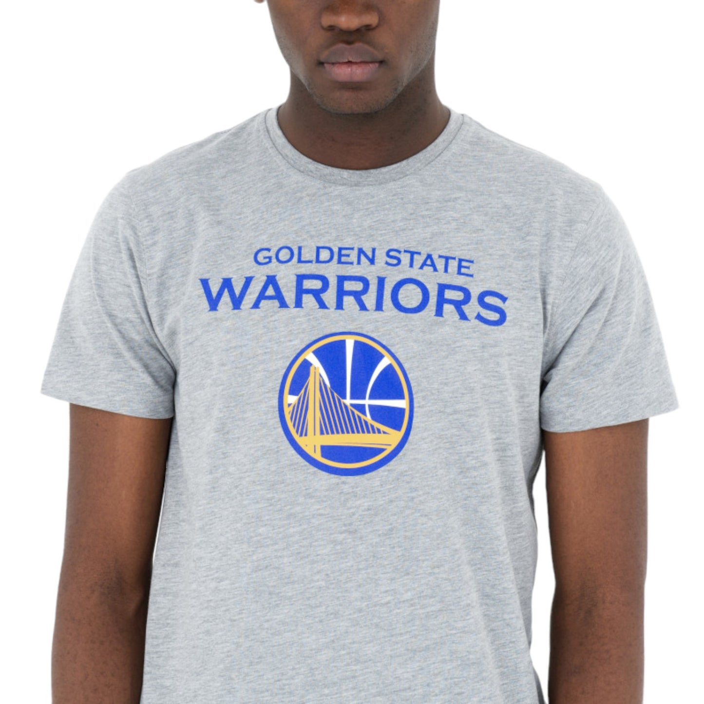 Team Logo T-shirt Golden State NBA Grey