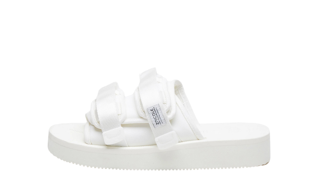 Suicoke Slide Moto-Po White