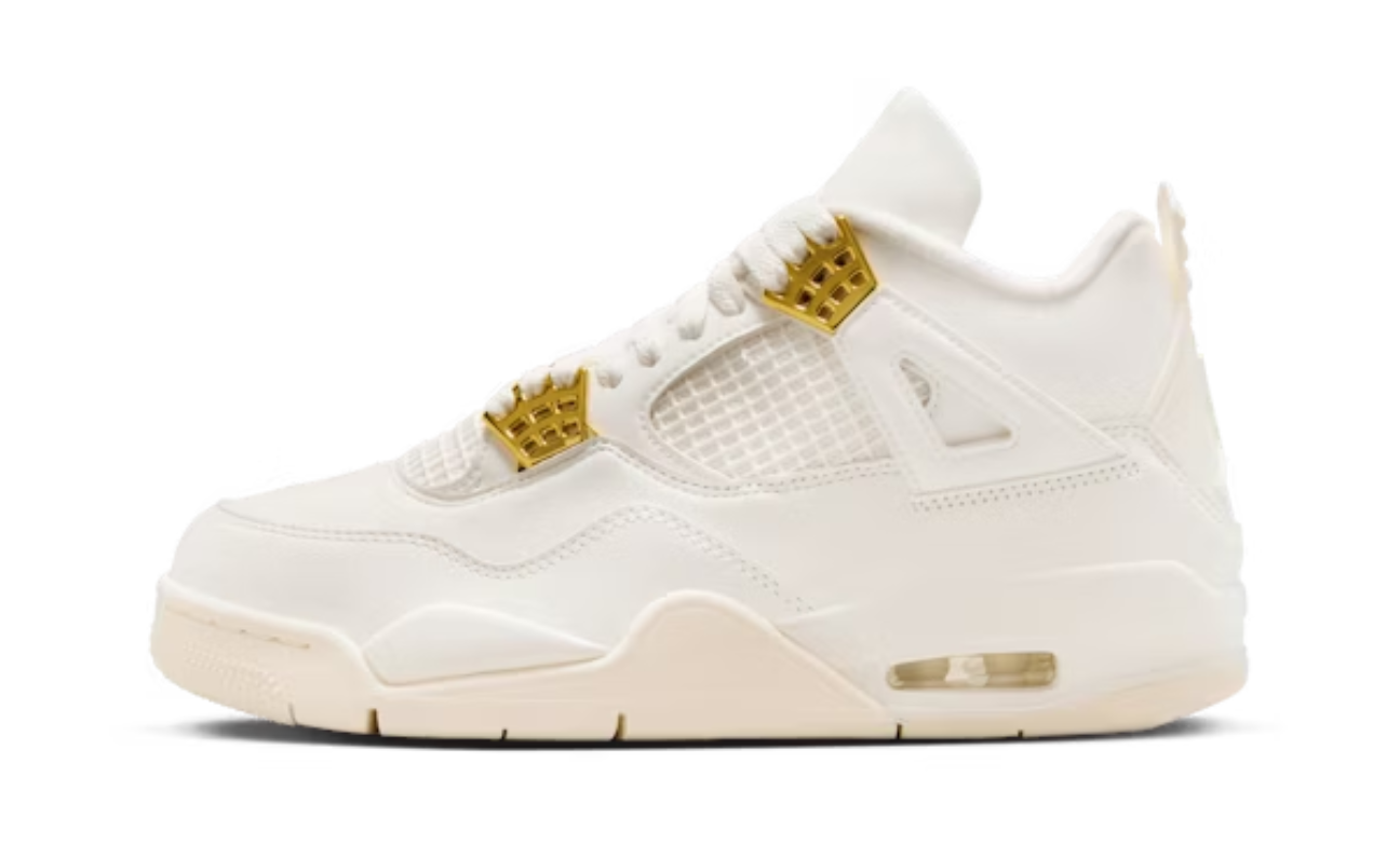 Jordan 4 Metallic Gold (W)