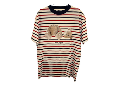 Palm Angels T-shirt Bear Striped COND 9/10