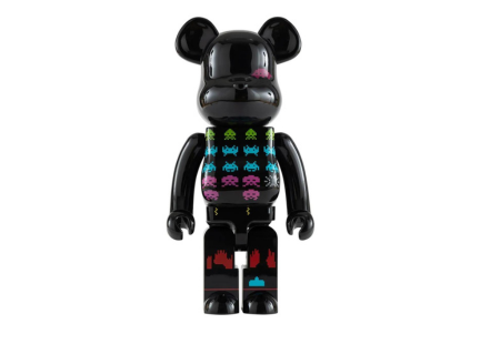 Medicom Toy BEARBRICK Space Invaders 1000% Available For Immediate