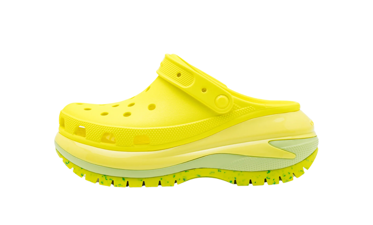 Crocs Mega Crush Clog Sabot Yellow