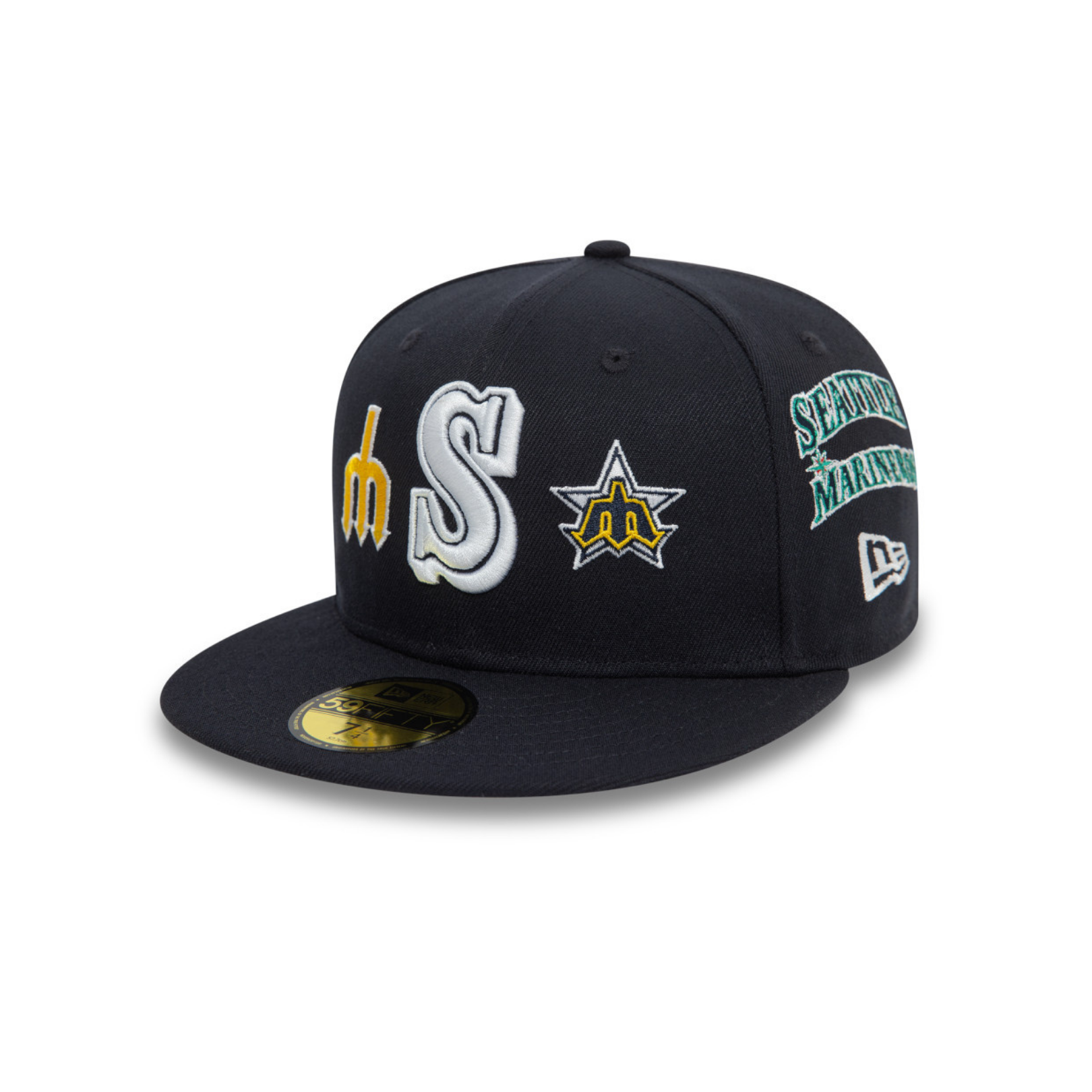 59FIFTY Seattle Mariners MLB Cooperstown Patch