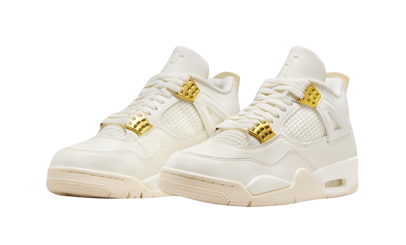 Jordan 4 Metallic Gold (W)