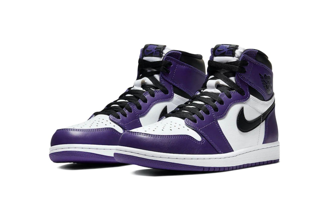 Jordan 1 High Court Purple White