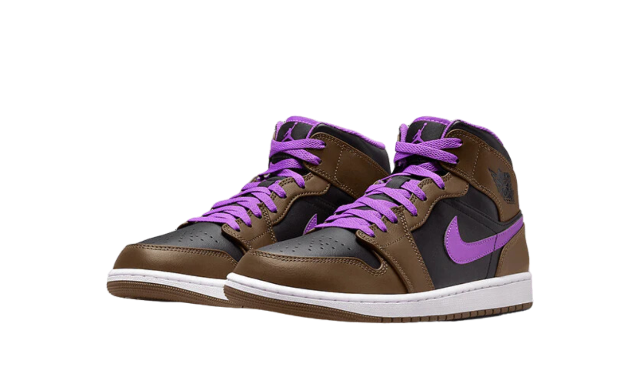 Jordan 1 Mid Purple Mocha (GS)