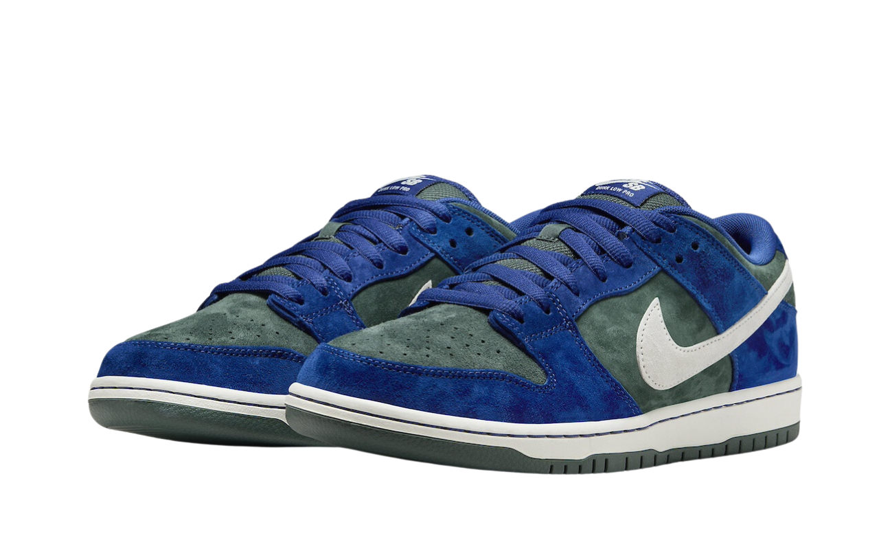 Dunk Low SB Deep Royal Blue Vintage Green