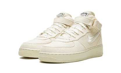 Nike Stussy Air Force 1 Mid Fossil