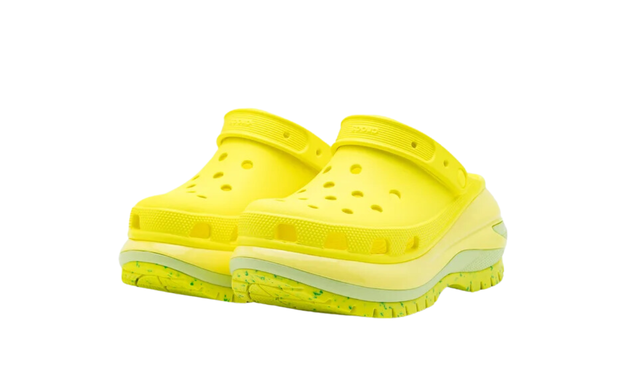 Crocs Mega Crush Clog Sabot Yellow