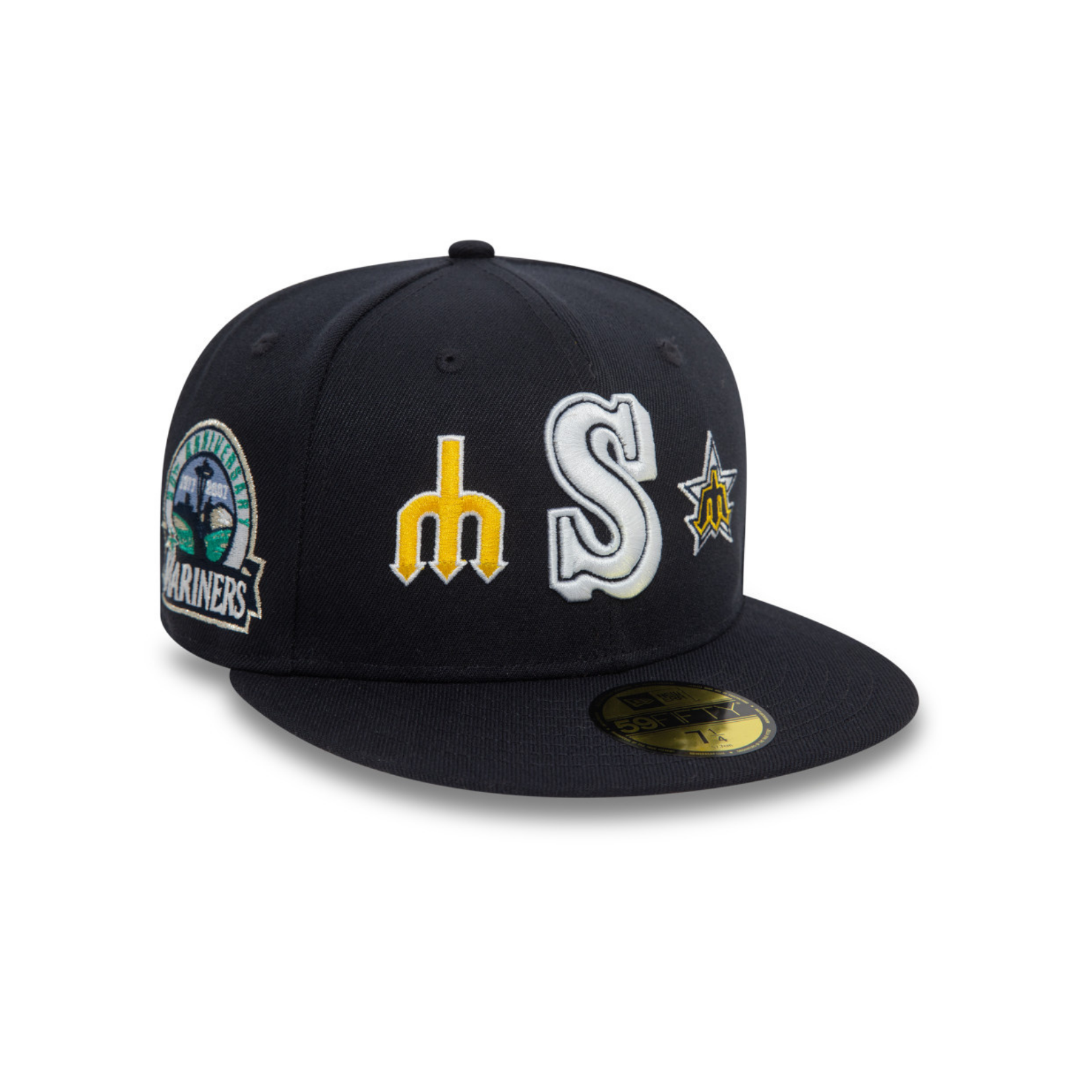 59FIFTY Seattle Mariners MLB Cooperstown Patch