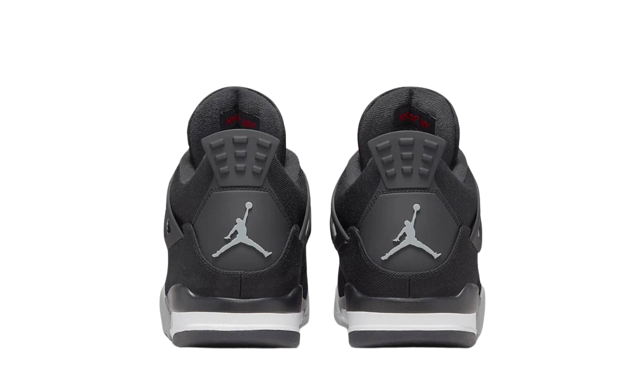 Jordan 4 Black Canvas