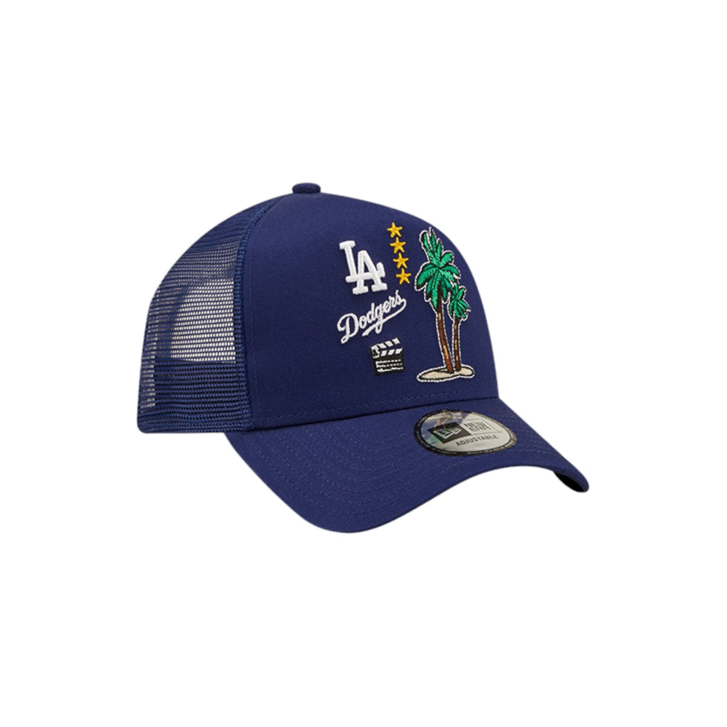 Trucker Los Angeles Dodgers City Graphic Blue