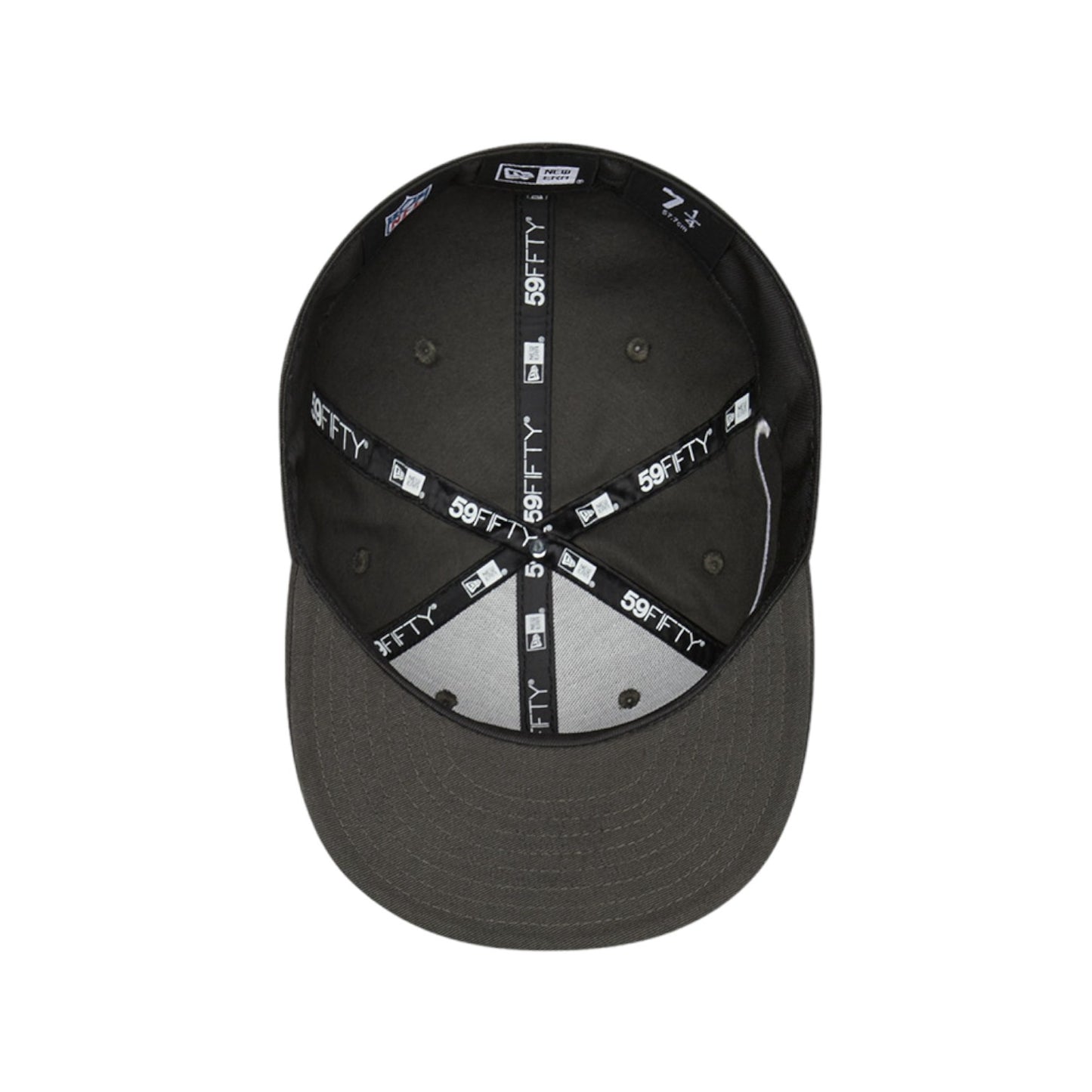 59FIFTY Tampa Bay Buccaneers Side Patch Grey