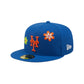 59FIFTY New York Mets MLB Flower Blue