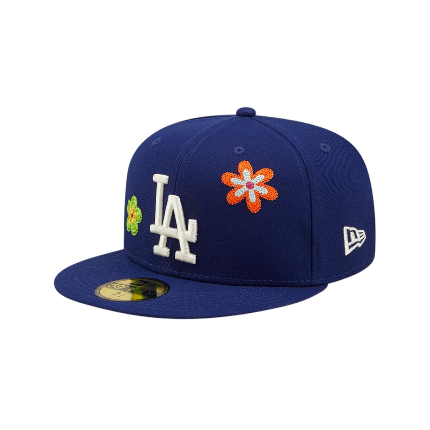 59FIFTY LA Dodgers MLB Flower Blue