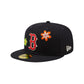 59FIFTY Boston Red Sox MLB Flower Navy