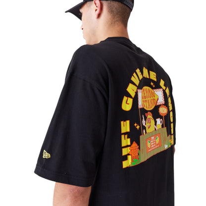 T-Shirt Oversize New Era Lemon Stand Fruit Graphic
