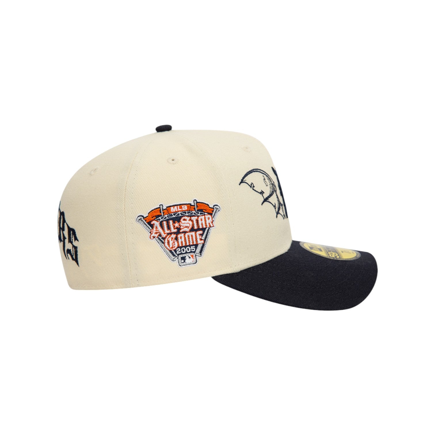 59FIFTY Detroit Tigers MLB Team Wings Light Beige