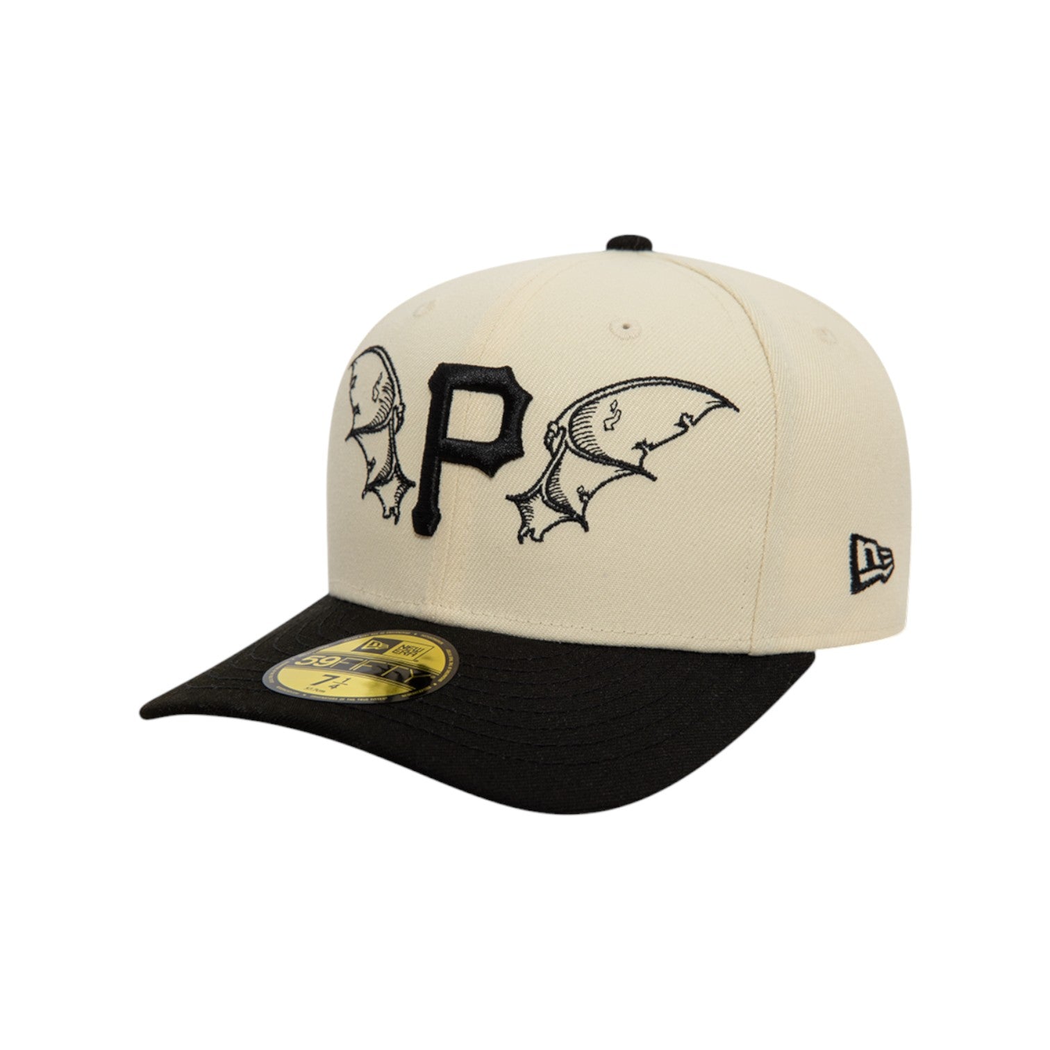 59FIFTY Pittsburgh Pirates MLB Team Wings Light Beige