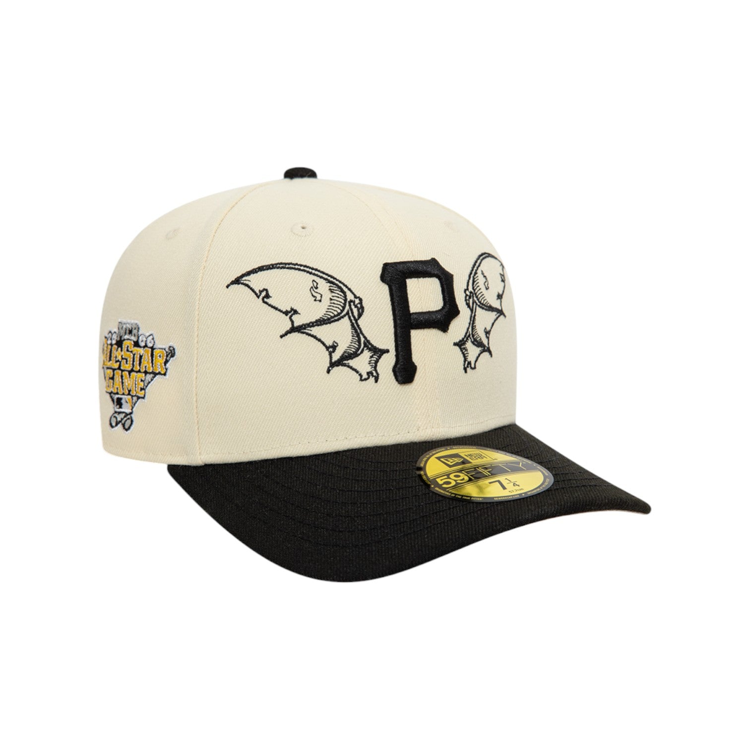 59FIFTY Pittsburgh Pirates MLB Team Wings Light Beige