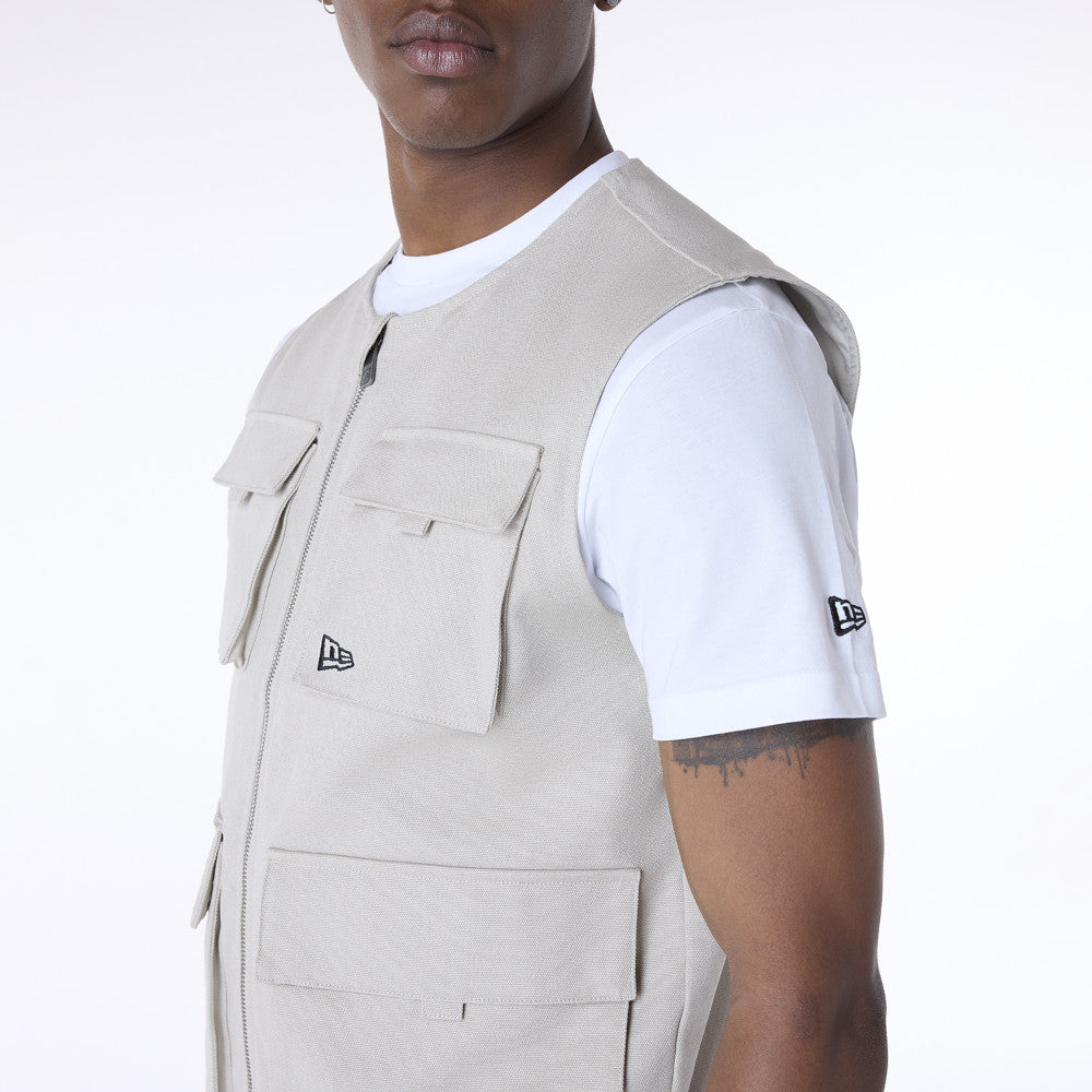 Utility Vest Cream