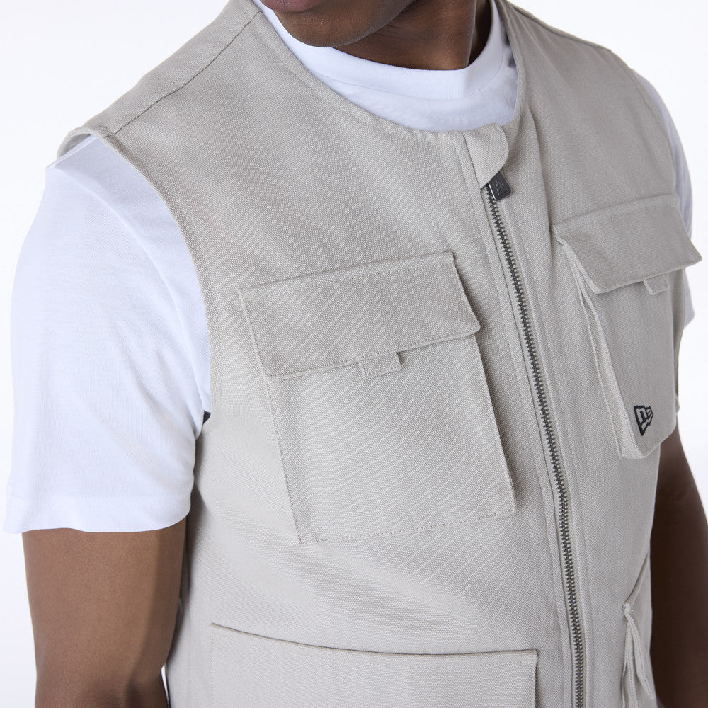 Utility Vest Cream