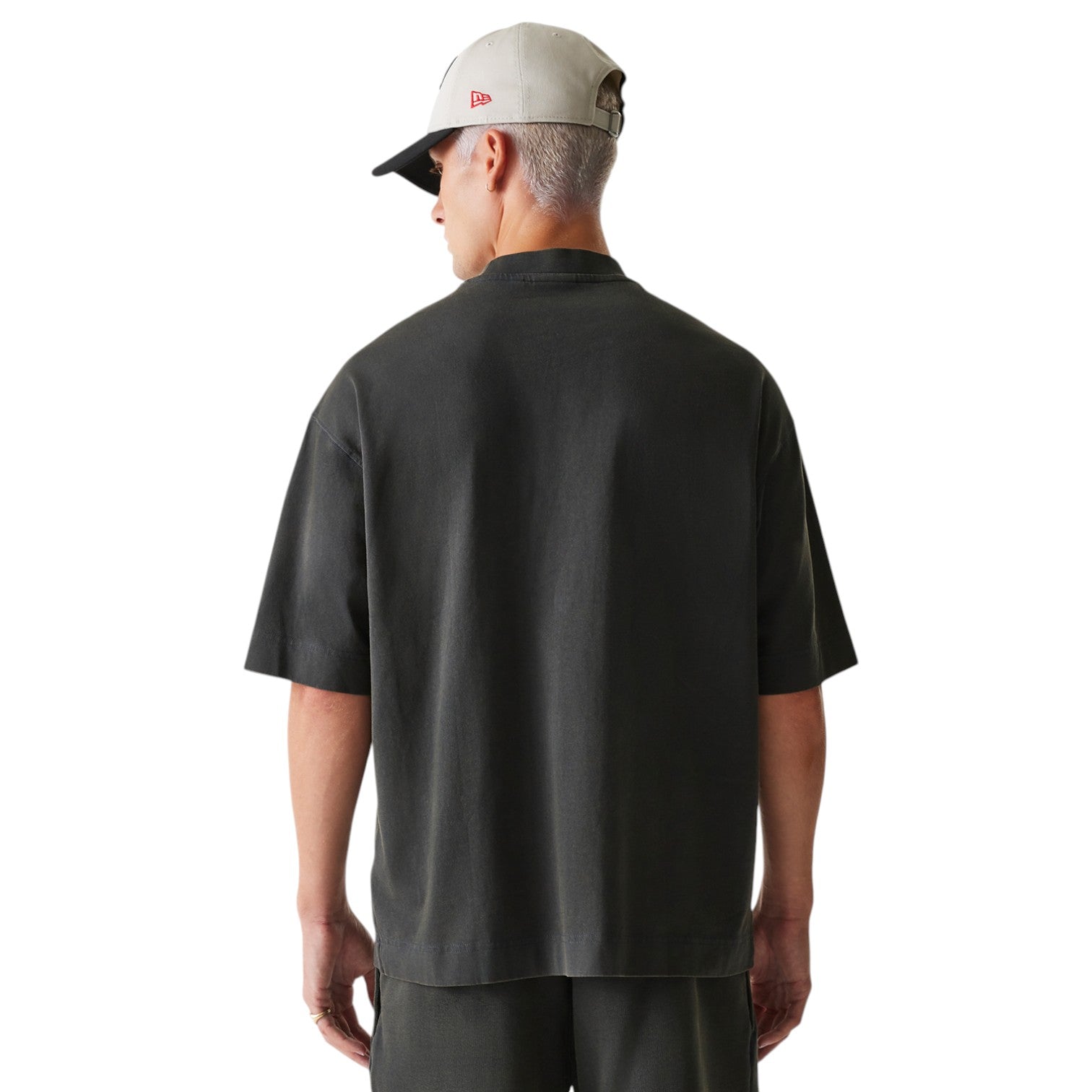 T-shirt Oversize Chicago Bulls Dark Grey