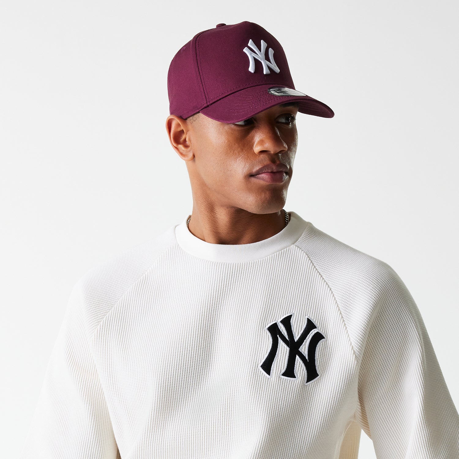 T-shirt New York Yankees Waffle Oversize
