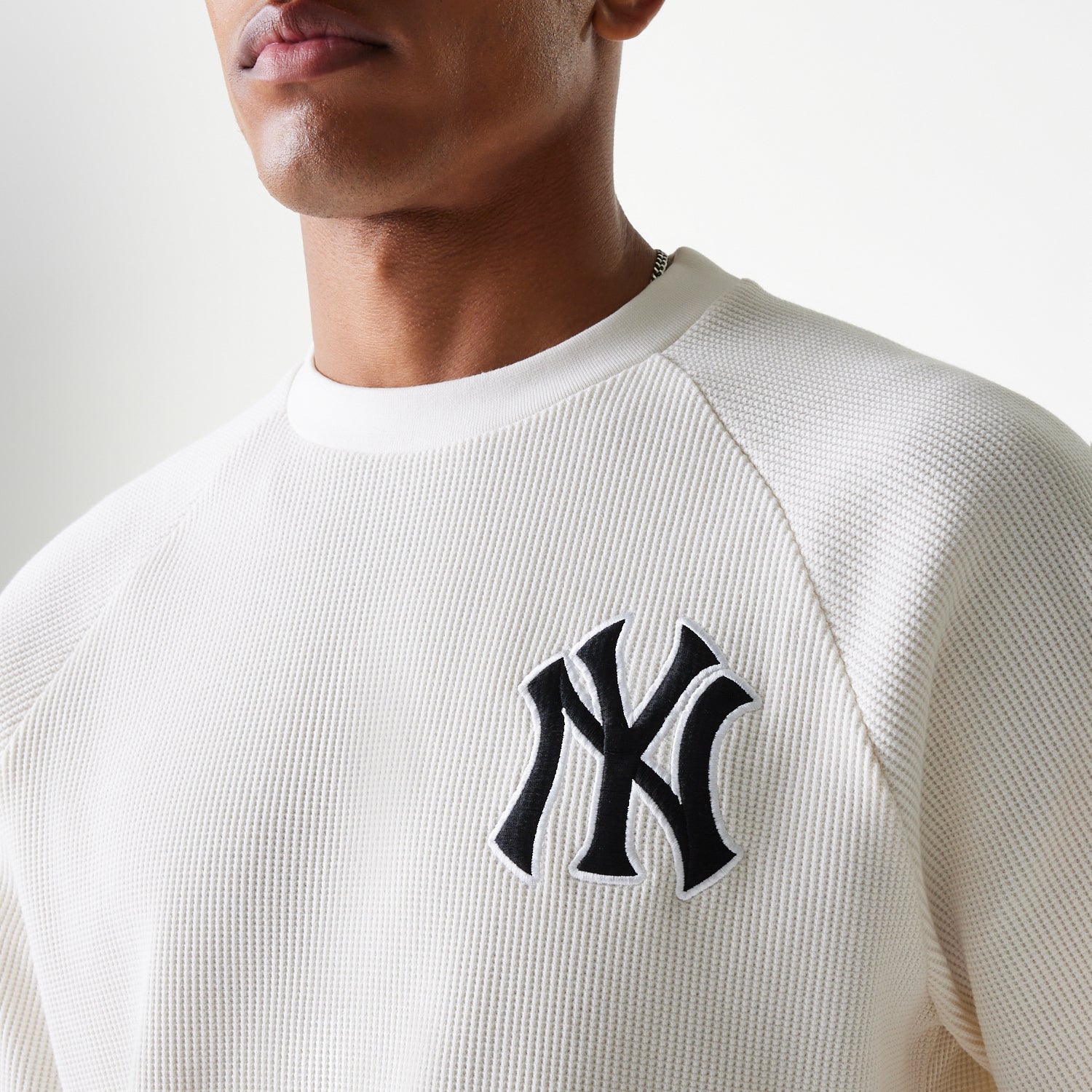 T-shirt New York Yankees Waffle Oversize
